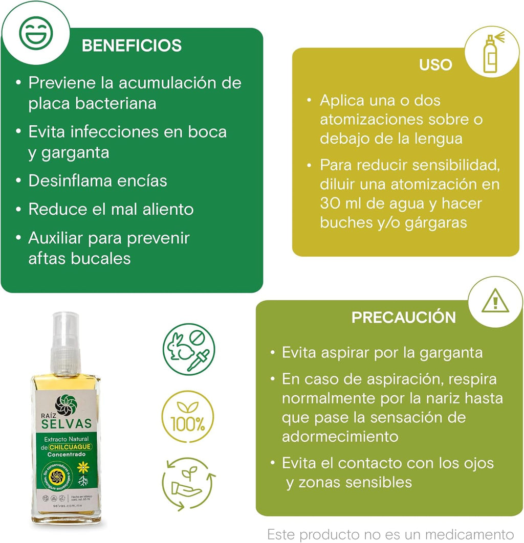 Concentrated Chilcuague Extract