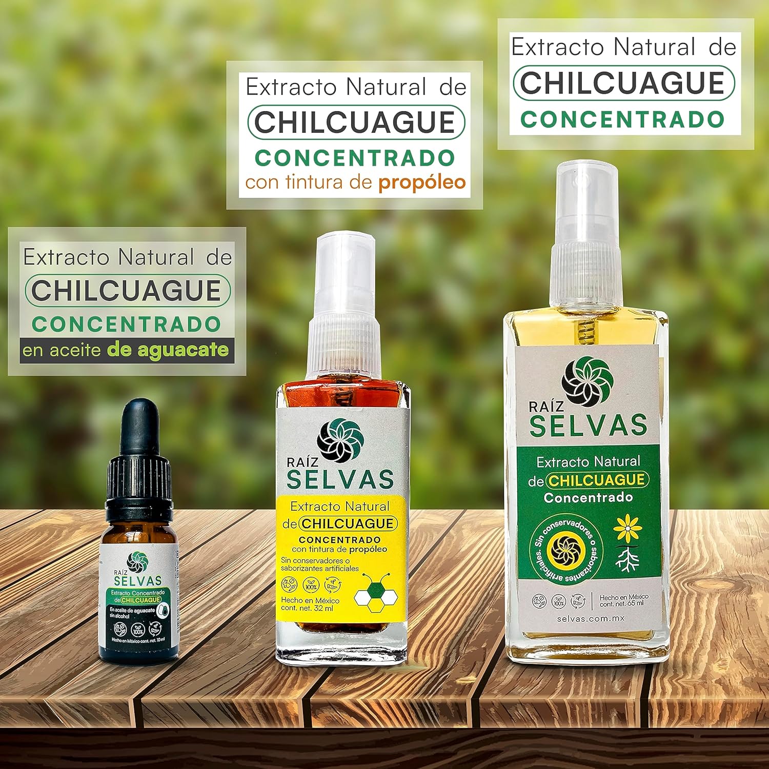 Concentrated Chilcuague Extract